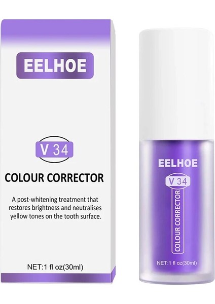 Eelhoe Beyazlatma Diş Macunu Onarım Ağız Temizleme Plak Lekelerini Kaldırmak Diş Macunu Ağız Hijyeni Nefes Diş Diş Ağız Bakımı Aracı (Yurt Dışından)