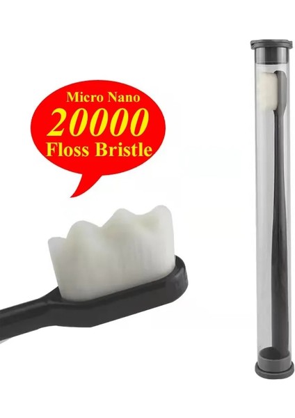 4/8 Adet/takım Ultra Ince Yumuşak Diş Fırçası Milyon Nano Kıl Yetişkin Diş Fırçası Diş Derin Temizlik Taşınabilir Seyahat Ağız Bakım Fırçası (Yurt Dışından)