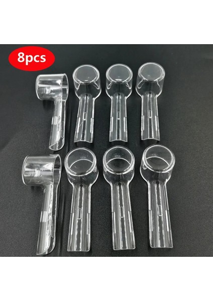 8 Adet Elektrikli Diş Fırçası Kapağı Braun Oral B Diş Fırçası Başı Koruyucu Kılıf Kapağı Toz Temizle Ev Kamp Seyahat Için Şapka (Yurt Dışından)