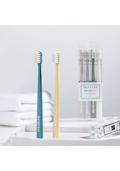 4 Parça Süper Sert Diş Fırçası Ekstra Sert Büyük Fırça Kafası Yetişkin Diş Fırçası Manuel Diş Fırçası Firma Diş Fırçası (Yurt Dışından) fiyatları