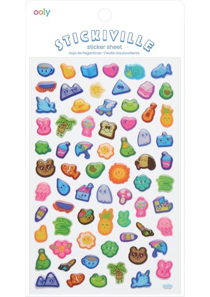 Ooly Stickiville Çıkartmalar - Silly Doodles