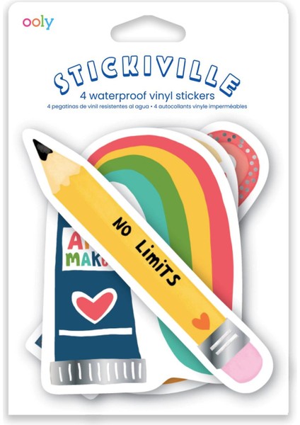 Ooly Stickiville Vinil Çıkartmalar - Art Maker