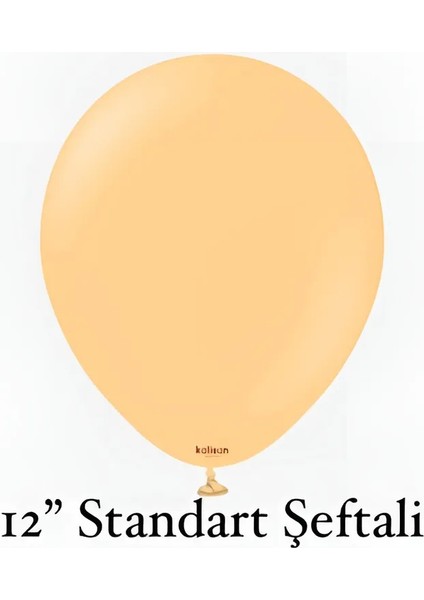 Şeftali Renkli 20'li Balon Seti