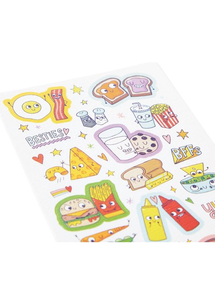 Ooly Stickiville Çıkartmalar - Bff Foods modelleri