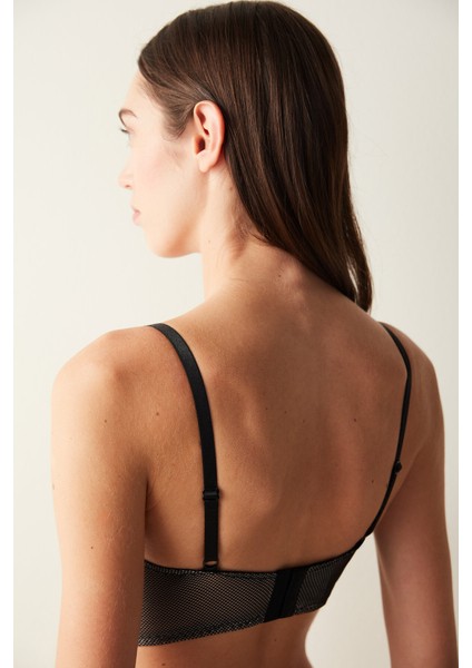 Splendid Strappy Siyah Büstiyer
