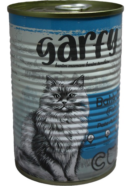 Balık Etli Yetişkin Kedi Konserve 400 gr x 24 Adet