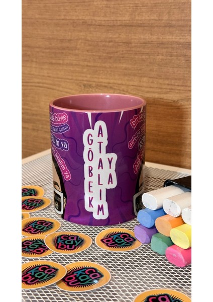 Göbek Atalım Ya Motto Kupa Özel Tasarım fiyatları