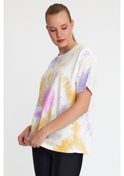 Kadın Batik Yıkamalı Oversize Pembe modelleri