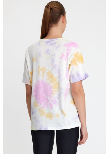 Kadın Batik Yıkamalı Oversize Pembe fırsatları