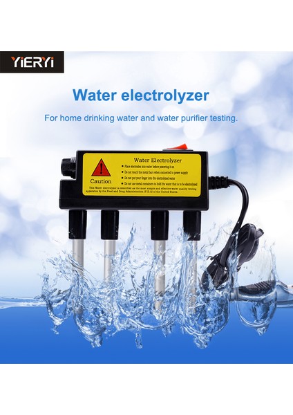 Yieryi Su Elektrolizörü Hızlı Su Kalitesi Testi Elektroliz Demir Çubuklar Tds Test Cihazı (Yurt Dışından)