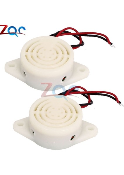2pcs Sfm-27 Dc 3-24V 90DB Aralıklı Bip Alarmı Elektronik Buzzer Siren (Yurt Dışından)