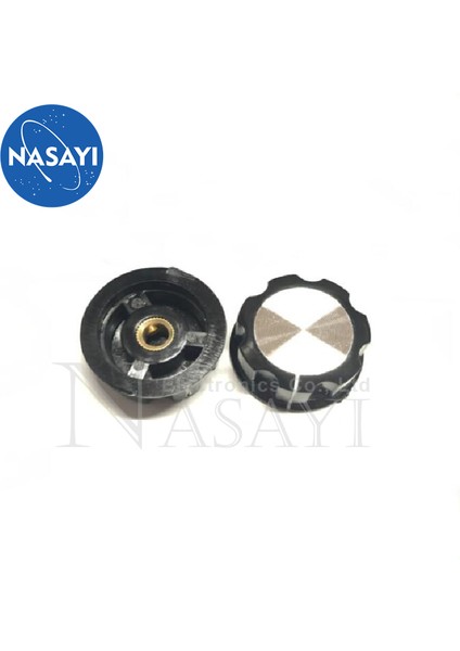Adet MF-A04 Potansiyometre Topuzu WH118/WX050 Bakalit Topuzu/şapka Iç Delik 6mm (Yurt Dışından)
