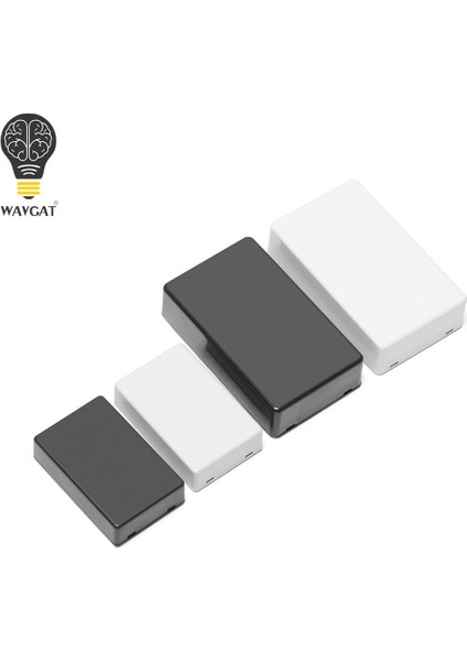 70/100MM Dıy Konut Enstrüman Saklama Kutusu Beyaz Siyah Su Geçirmez Muhafaza Kutuları Elektronik Proje Kutusu (Yurt Dışından) fiyatları