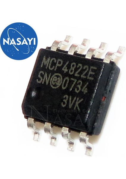 MCP4822-E/SN MCP4822 Sop-8 (Yurt Dışından)