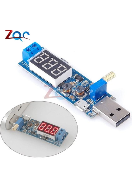 Dc-Dc 5V - 3.5V / 12V USB Yükseltme Adım Aşağı Besleme Modülü Ayarlanabilir Boost Buck Dönüştürücü Çıkışı Dc 1.2V-24V Xy-Up (Yurt Dışından)