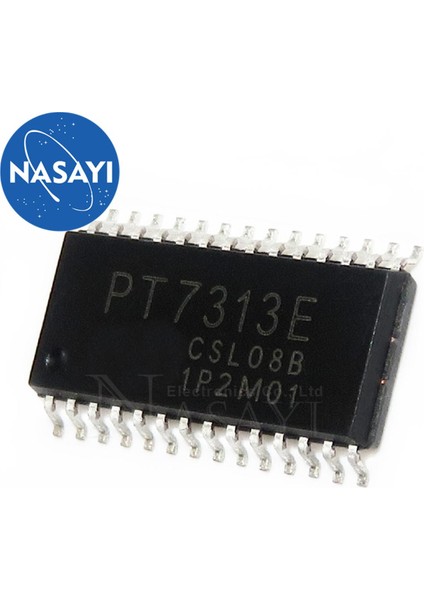 5pcs PT7313E PT7313 Sop-28 (Yurt Dışından)
