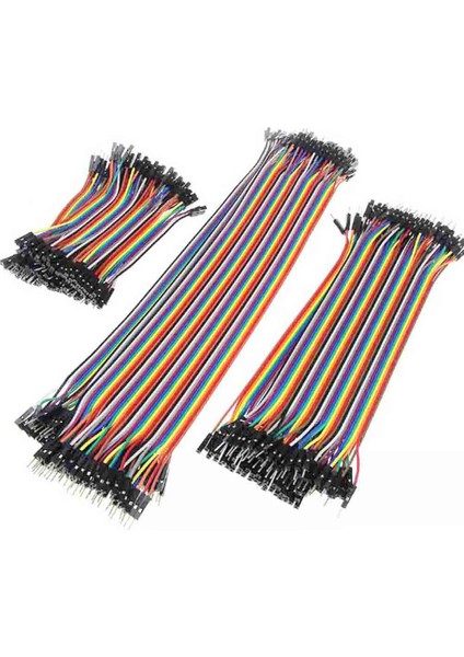40PIN Dupont Hattı 10 Cm/20 Cm/30 cm Erkek - Erkek + Kadın - Erkek + Kadın - Kadın Jumper Tel Dupont Kablo Arduino Için Dıy Kıtı (Yurt Dışından)