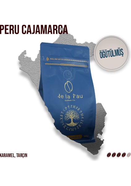 Peru Cajamaraca Jose Öğütülmüş Paket Filtre Kahve 250 gr