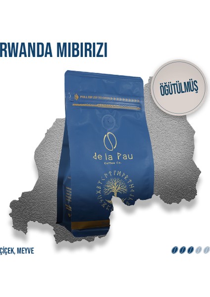 Riwanda Mibirizi Öğütülmüş Paket Filtre Kahve 250 gr