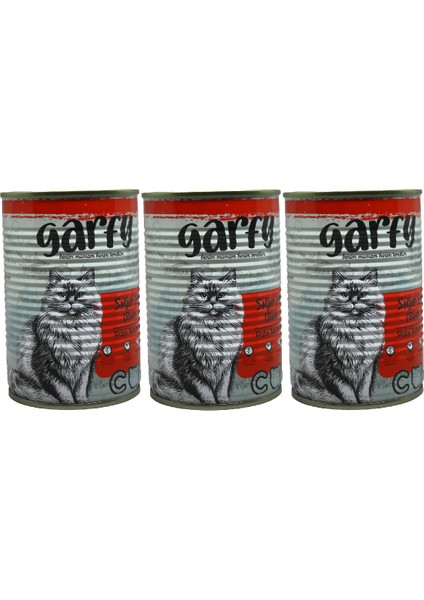 Sığır Etli Yetişkin Kedi Konserve 400 gr x 6 Adet