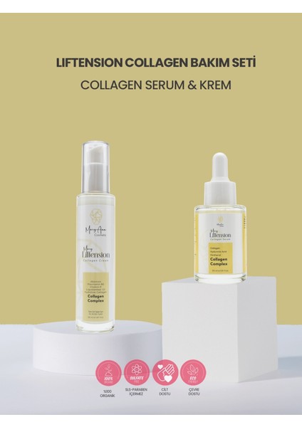 Liftension Collagen Serum & Krem Set