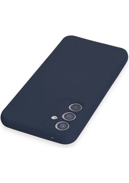 Samsung Galaxy A54 5g Kılıf Nano Içi Kadife Silikon - Lacivert 300099