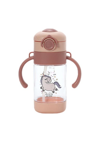 360ML Yudum Fincan, Kol Içmeyi Öğrenmeyi Öğrenen Çocuklar Için Kare Kayış (Yurt Dışından)