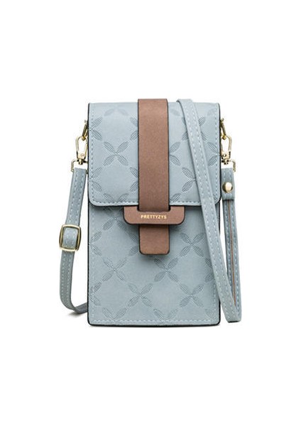 Bayanlar Cep Telefonu Çantası, Bir Omuz El Taşıma Messenger Küçük Kare Çanta (Yurt Dışından)