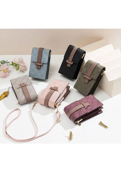 Bayanlar Cep Telefonu Çantası, Bir Omuz El Taşıma Messenger Küçük Kare Çanta (Yurt Dışından) indirimleri