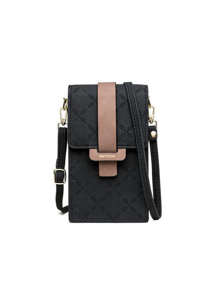 Bayanlar Cep Telefonu Çantası, Bir Omuz El Taşıma Messenger Küçük Kare Çanta (Yurt Dışından)