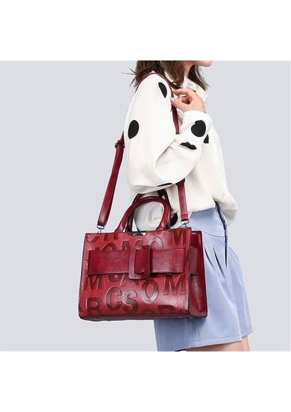 Bayanlar Bir Omuz Crossbody Çanta, Kabartmalı Mektup Çantası Küçük Kare Çanta (Yurt Dışından)
