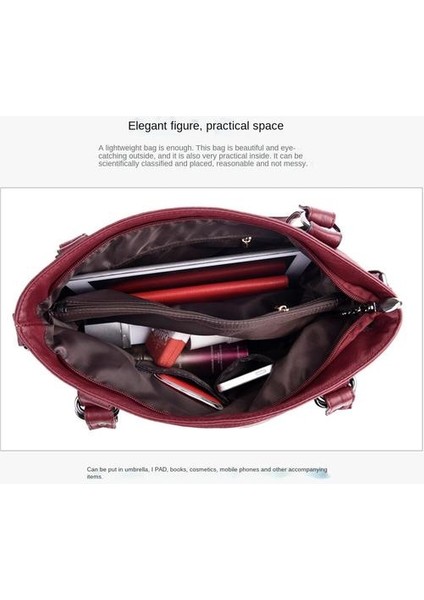 Bayanlar Omuz Messenger Çantası, Düz Renkli Çanta Kadın Çantası Büyük Kapasite (Yurt Dışından) modelleri