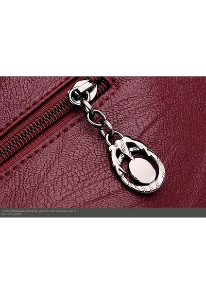 Bayanlar Omuz Messenger Çantası, Düz Renkli Çanta Kadın Çantası Büyük Kapasite (Yurt Dışından) fırsatları