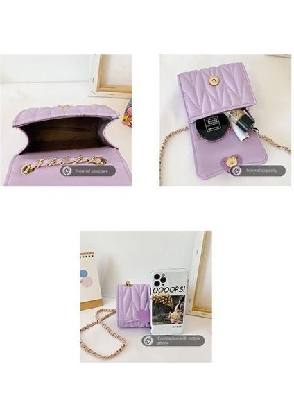 Kızlar Messenger Çantası, Çocuklar Mini Tote Çanta Küçük Para Çanta (Yurt Dışından)