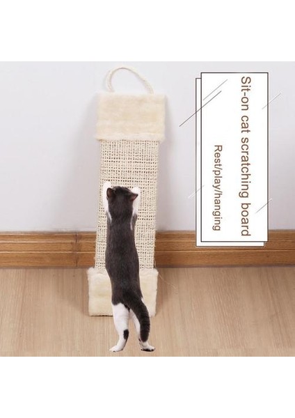 Yeni Stil Asılı Dikdörtgen Sisal Kedi Tırmalamak Tahtası, Çizik Dirençli Kedi Oyuncak (Yurt Dışından) fiyatları