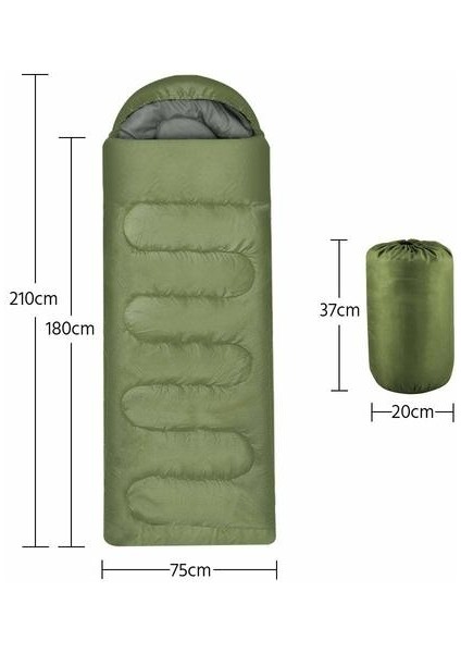 Kamp Uyku Tulumları 1 kg Taşınabilir 3 Sezon Çadır Ekipmanları Doğa Yürüyüş Sırt Çantası Seyahat Mobilya Ultralight Açık Çanta | Uyku Tulumları (Yurt Dışından)