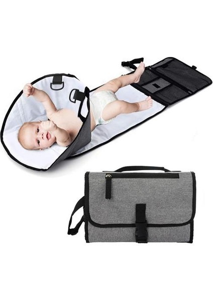 Nappy Bezi Taşınabilir Debriyaj Katlanabilir Mat Çok Işlevli Bebek Değiştirme Seyahat Pad | Pedleri Değiştirme Ve;kapakları (Yurt Dışından)