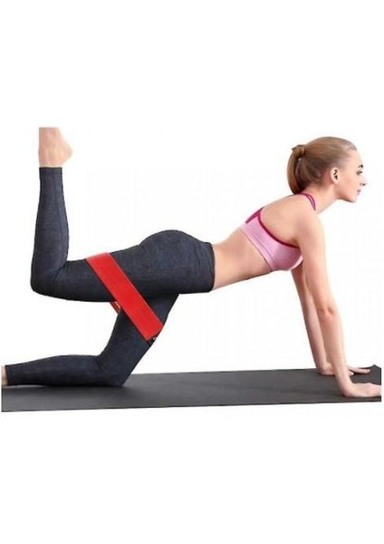 Egzersiz ve Streç Bacaklar Fitness Fizyoterapi Mini Ekipman Eğitimi (Kırmızı) (Yurt Dışından)