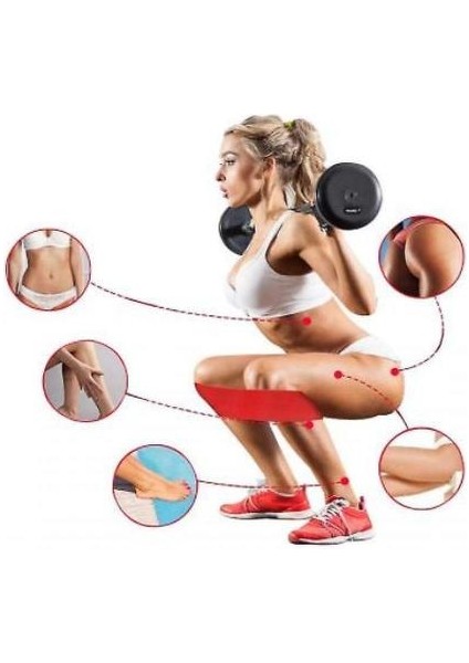 Egzersiz ve Streç Bacaklar Fitness Fizyoterapi Mini Ekipman Eğitimi (Kırmızı) (Yurt Dışından) fiyatları