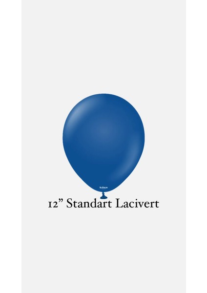 Lacivert Renk 10'lu Balon Seti