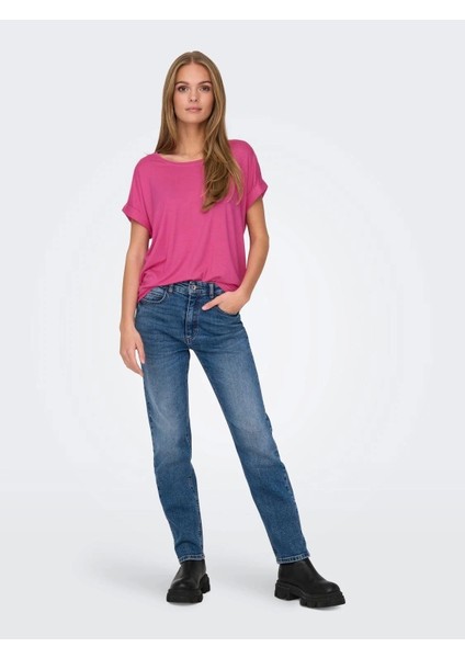 15106662 Genis Yaka Kol Katlamali Kadın Body - Fusya indirimleri