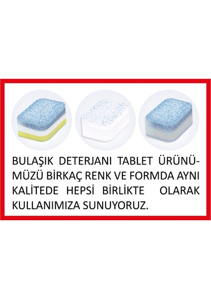 2li Premium Hepsi Bir Arada Ekonomik Bulaşık Deterjanı 40 Tablet