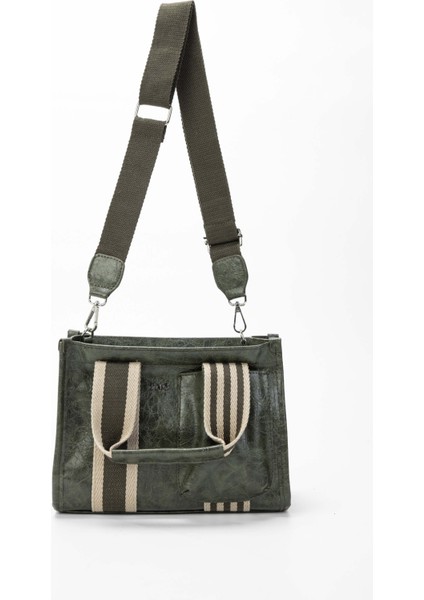 Kadın Vegan Haki Rugan Omuz Çanta 1003 2000 Bn Canta SK23/24 Hakı Krsk Rgn modelleri