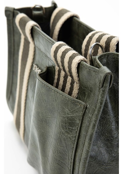 Kadın Vegan Haki Rugan Omuz Çanta 1003 2000 Bn Canta SK23/24 Hakı Krsk Rgn fırsatları