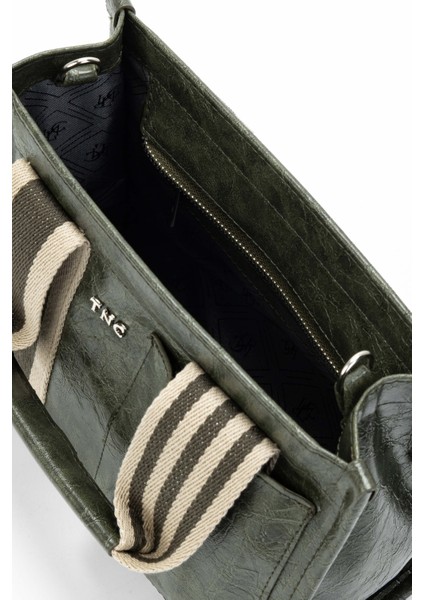 Kadın Vegan Haki Rugan Omuz Çanta 1003 2000 Bn Canta SK23/24 Hakı Krsk Rgn indirimleri