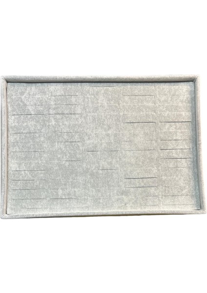 Kelepçe ve Bileklik Takı Sergileme Tablası Gri modelleri