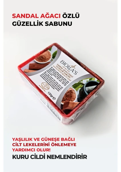 Sandal Ağacı Özlü Güzellik Sabunu 130 gr