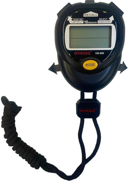 CG-502 Kronometre 10 Hafızalı