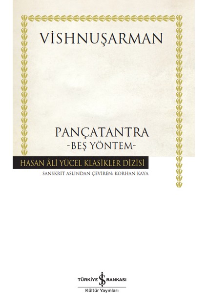 Pançatantra : Beş Yöntem - Vishnuşarman