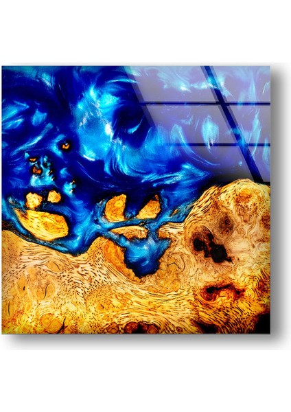 Epoksi Temperli Cam Duvar Tablosu modelleri